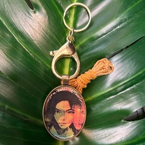BJORK Björk band pendant keychain necklace